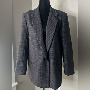 Vintage Dumas made in the USA wool blazer jacket size 10